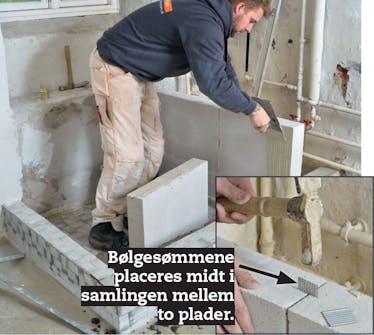 Gasbeton badeværelse Gasbeton